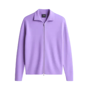 Classic Zipper Cardigan