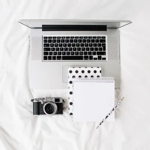 Work-from-Bed Productivity Setup
