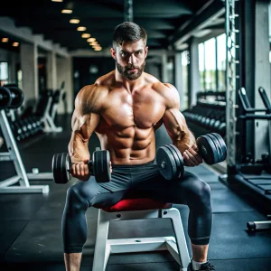 Seated Dumbbell Focus