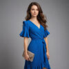 Midnight Sky Ruffle Dress