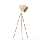 Wooden Tripod Lamp