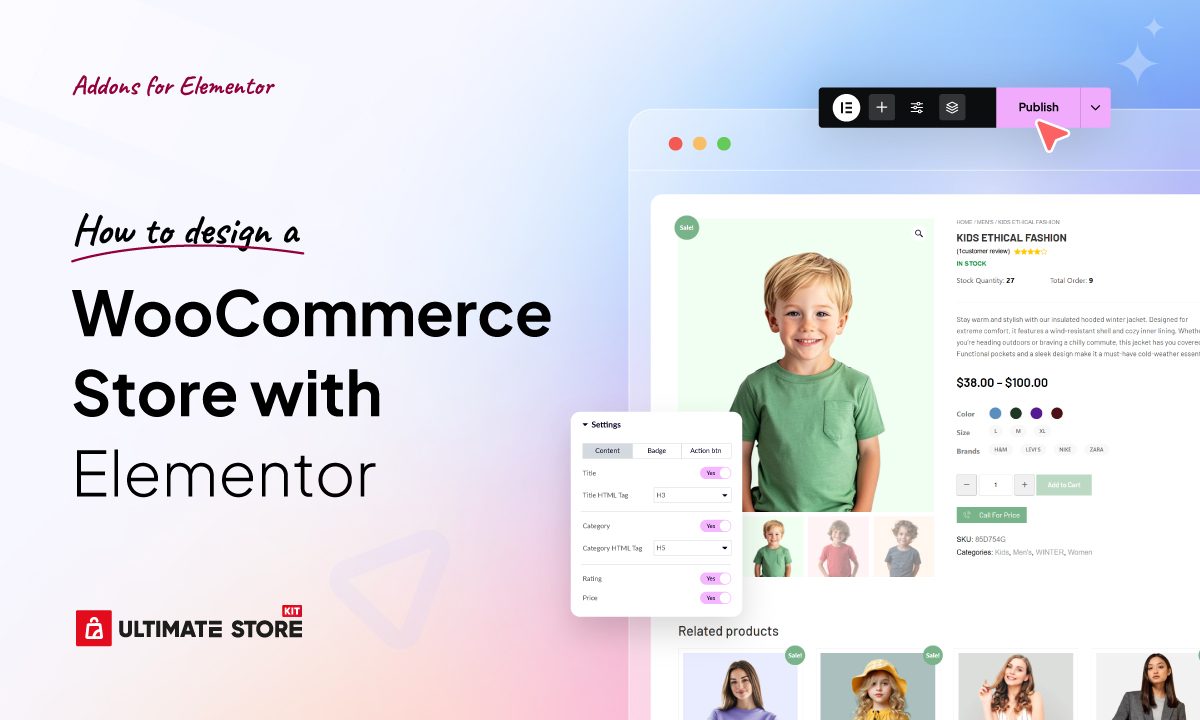 How to Design a WooCommerce Store with Elementor