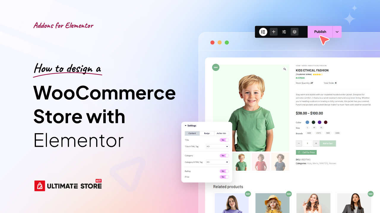 How to Design a WooCommerce Store with Elementor