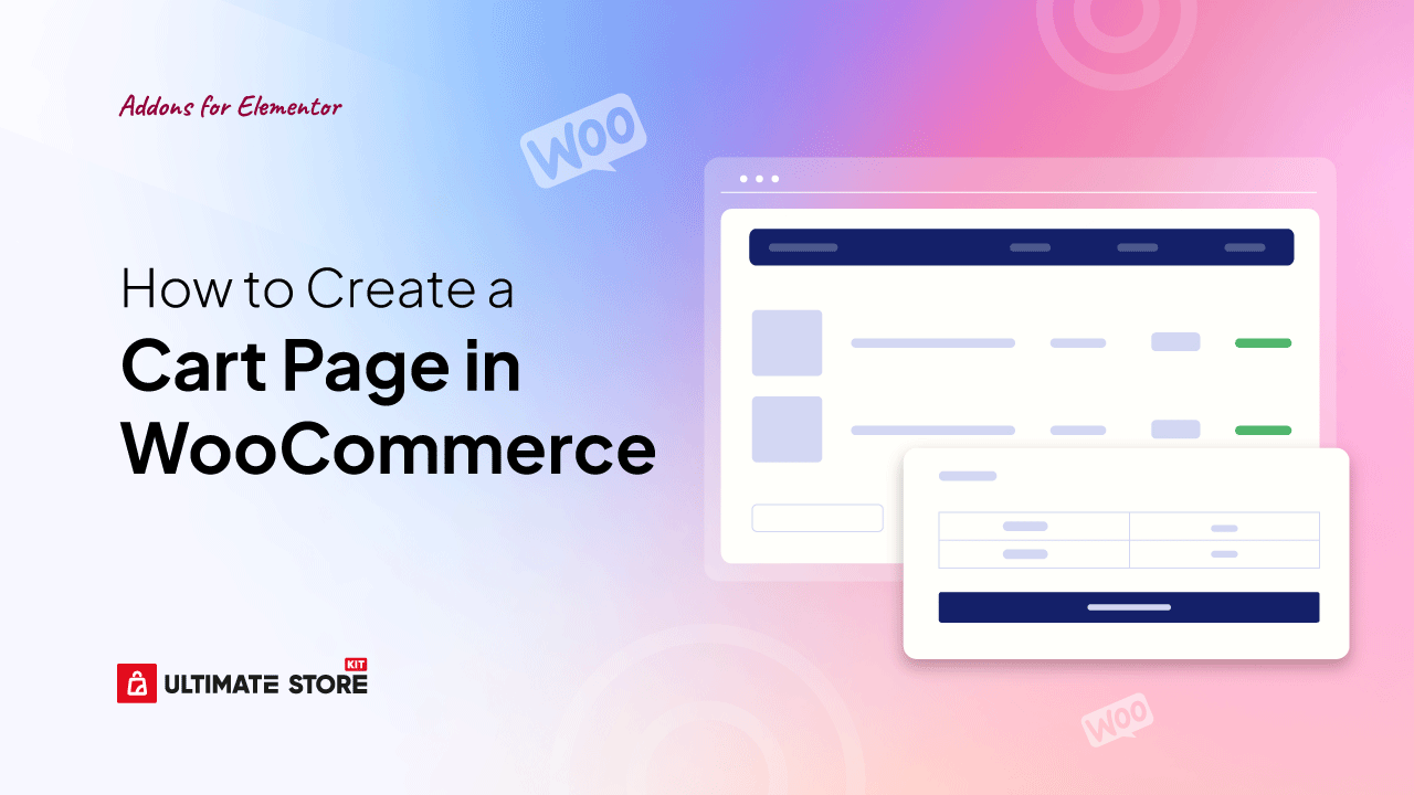 How to Create a Cart Page in WooCommerce