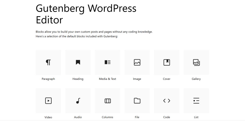 Gutenberg Banner