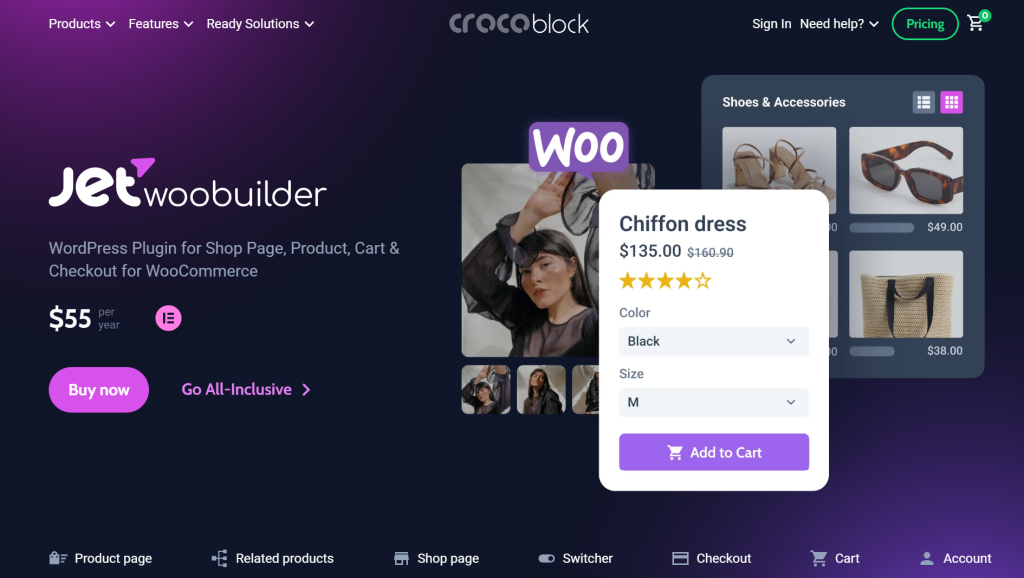 Jet Woobuilder - Best WooCommerce Customizer Plugin