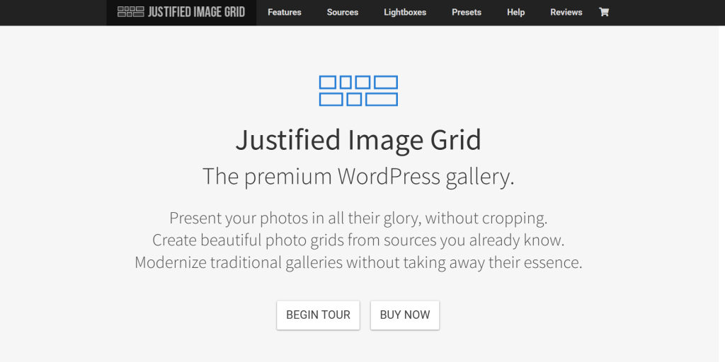 Justified Image Grid - Best WordPress Gallery Plugins