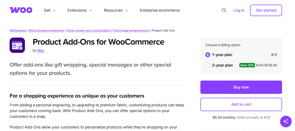 Product Addons for WooCommerce - best WooCommerce customizer Plugin