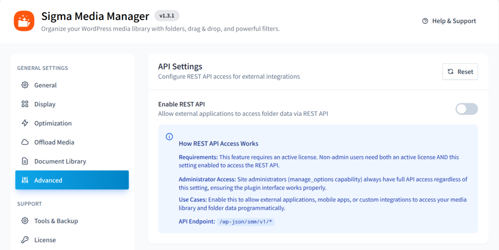 Advanced Management: APIs and External Storage