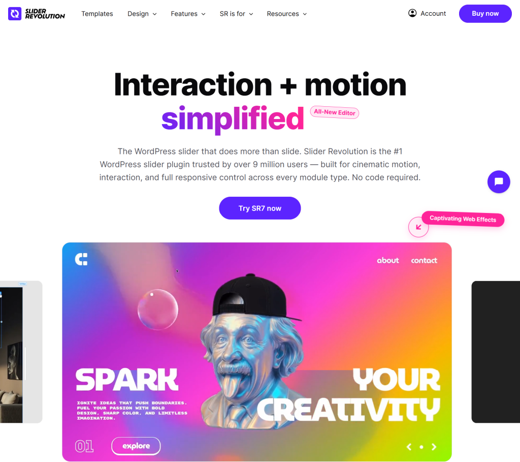 Slider Revolution - Best Elementor Slider Plugin
