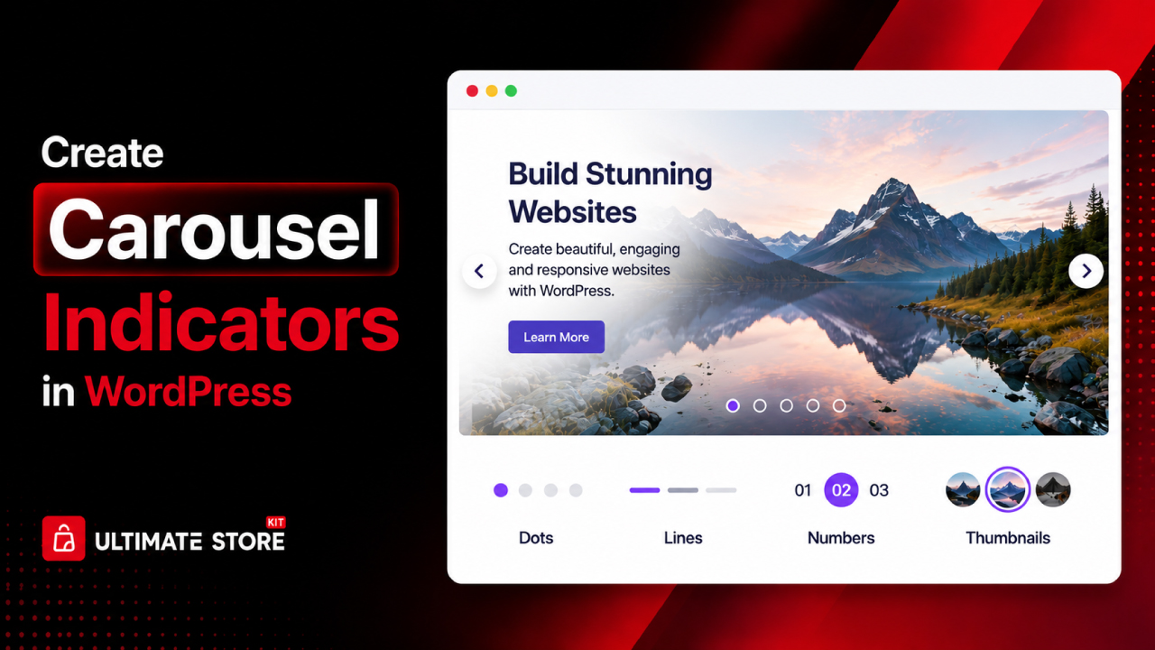 create carousel indicators